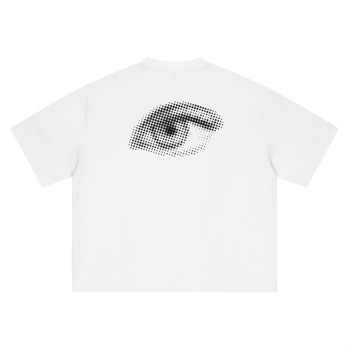 Lakehaüs Lake. is Watching Tee "Blanc/Black"